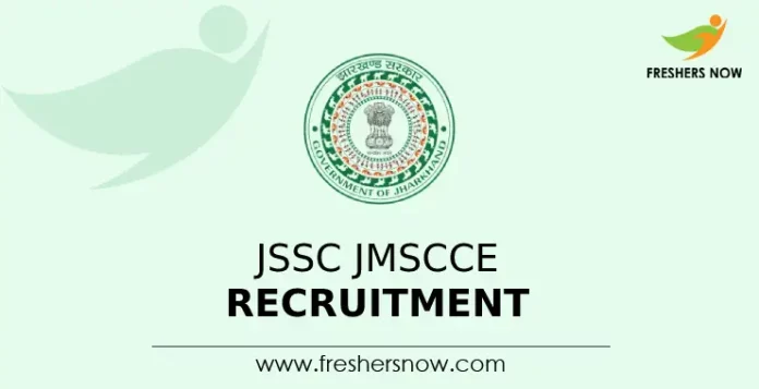 JSSC JMSCCE Recruitment