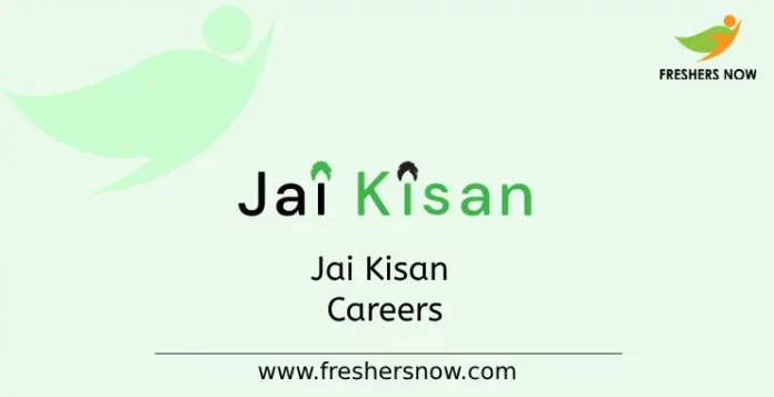Jai Kisan Careers