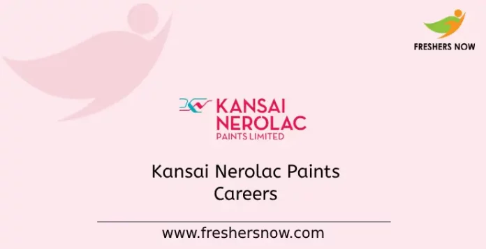 Kansai Nerolac Paints Careers