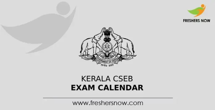 Kerala CSEB Exam Calendar