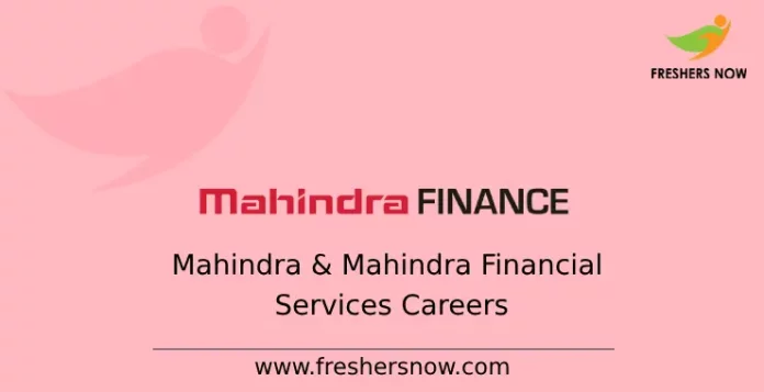 Mahindra & Mahindra Financial Services Careers