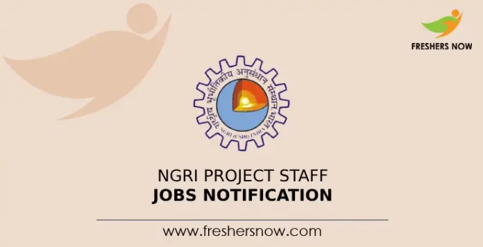NGRI Project Staff Jobs Notification
