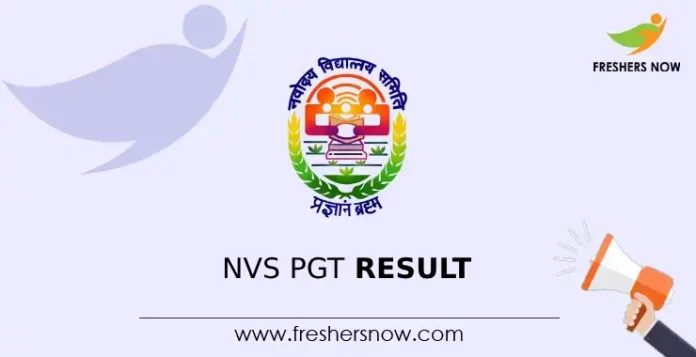 NVS PGT Result