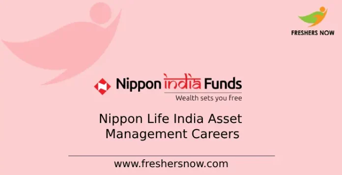 Nippon Life India Asset Management Careers