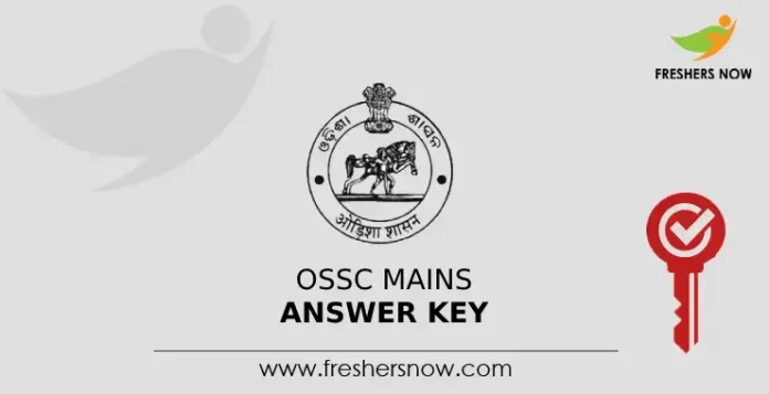OSSC Mains Answer Key