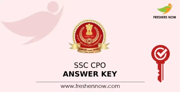 SSC CPO Answer Key