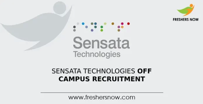 Sensata Technologies Off Campus Recruitment