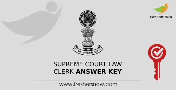 Supreme Court Law Clerk Answer Key