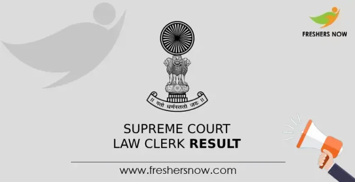 Supreme-Court-Law-Clerk-Result