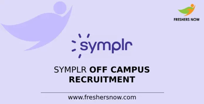 Symplr Off Campus Recruitment