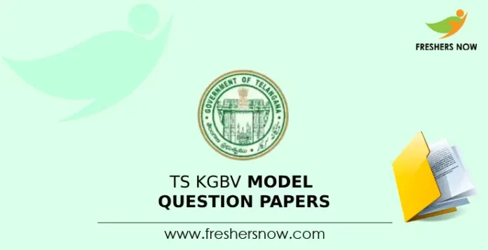 TS KGBV Model Question Papers