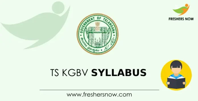 TS KGBV Syllabus