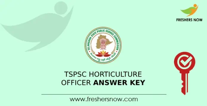 TSPSC Horticulture Officer Answer Key