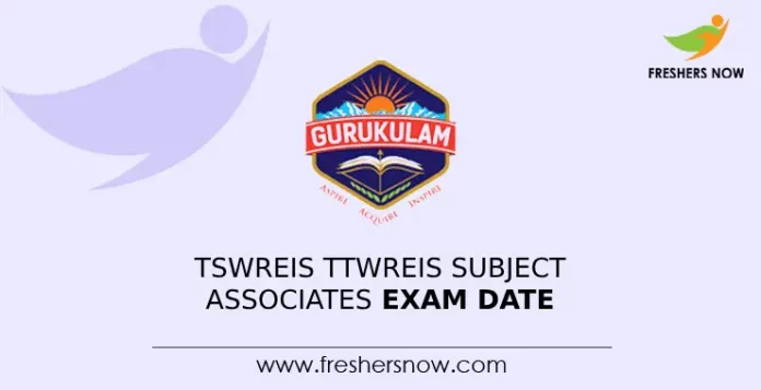 TSWREIS TTWREIS Subject Associates Exam Date