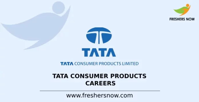 Tata Consumer Products Careers
