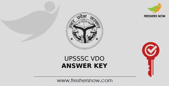 UPSSSC VDO Answer Key