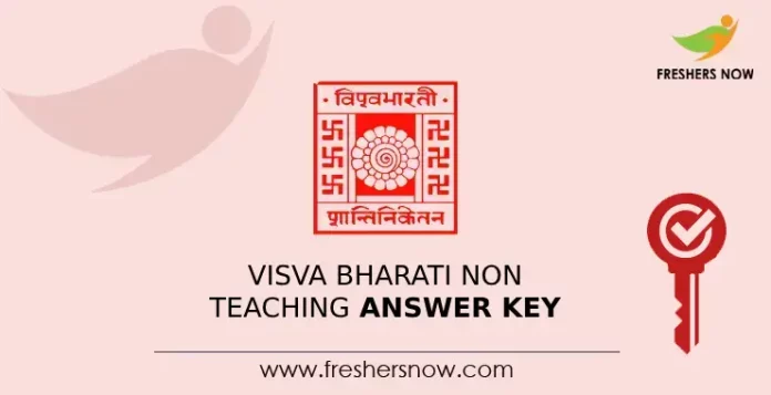 Visva Bharati Non Teaching answer Key