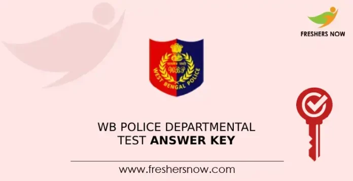WB Police Departmental Test Answer Key