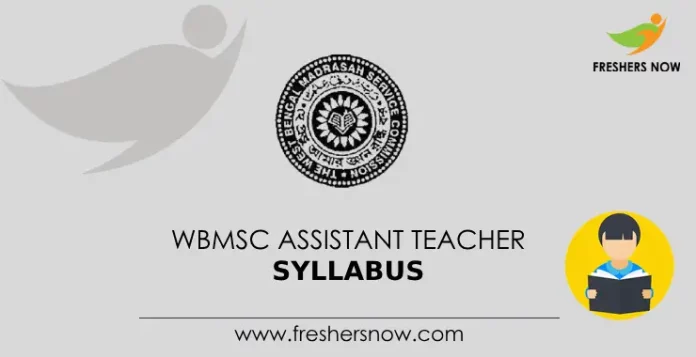 WBMSC Assistant Teacher Syllabus