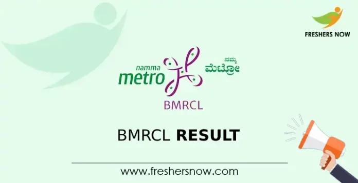 BMRCL Result