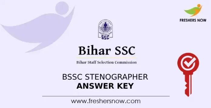 BSSC Stenographer Answer Key