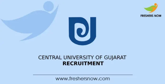 Central University of Gujarat Recruitment