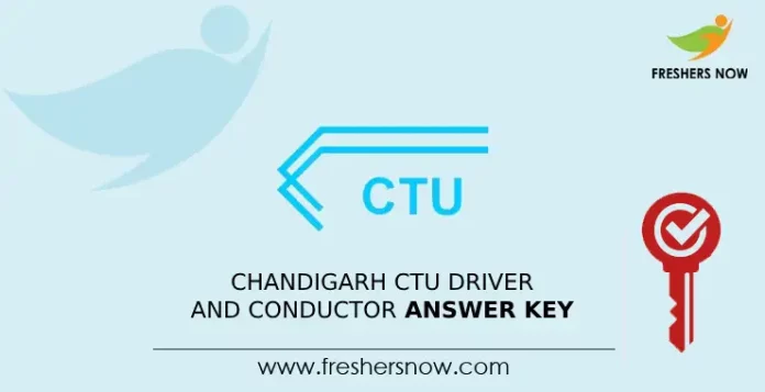 Chandigarh CTU Driver and Conductor Answer Key