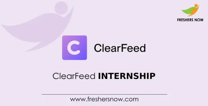 ClearFeed Internship