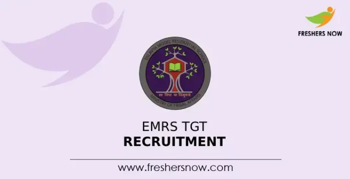 EMRS TGT Recruitment