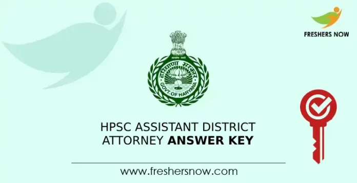 HPSC Assistant District Attorney Answer Key