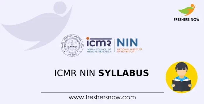 ICMR NIN Syllabus