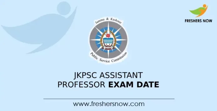 JKPSC Assistant Professor Exam Date