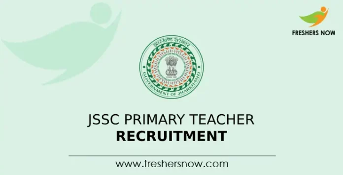 JSSC Primary Teacher Recruitment