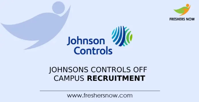 Johnsons Controls Off Campus Recruitment