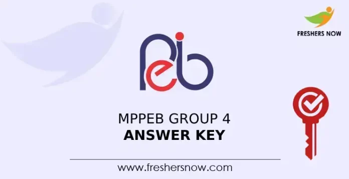 MPPEB Group 4 Answer Key