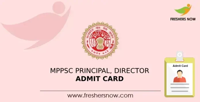 MPPSC Principal, Director Admit Card