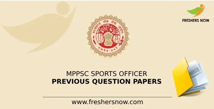 MPPSC Sports Officer Previous Question Papers