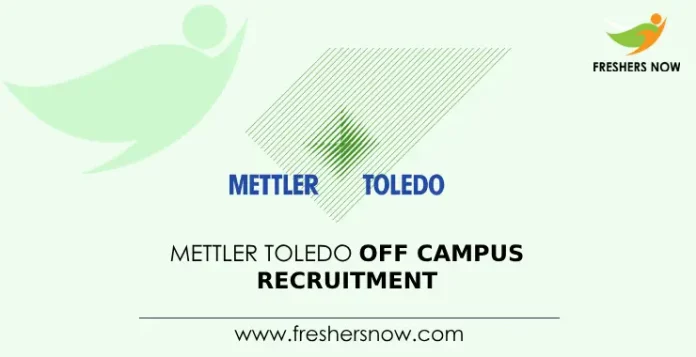 Mettler Toledo Off Campus Recruitment