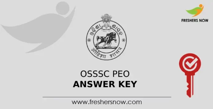 OSSSC PEO Answer Key