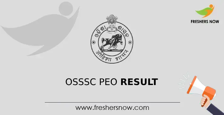 Osssc Peo Final Result Released Cut Off Merit List