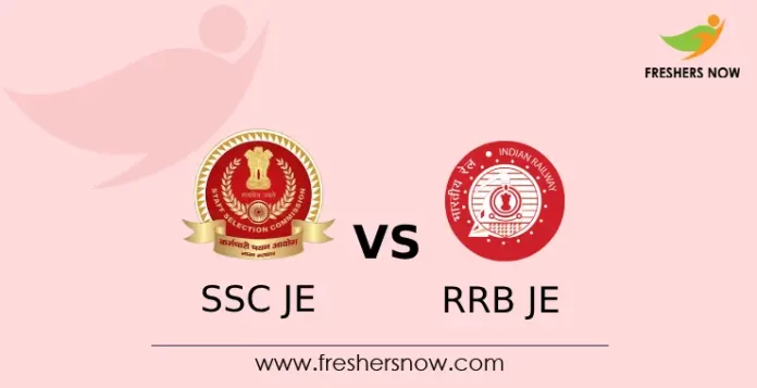 SSC JE Vs RRB JE