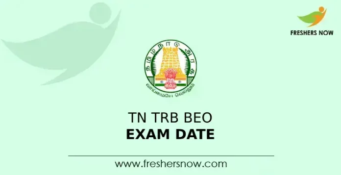 TN TRB BEO Exam Date
