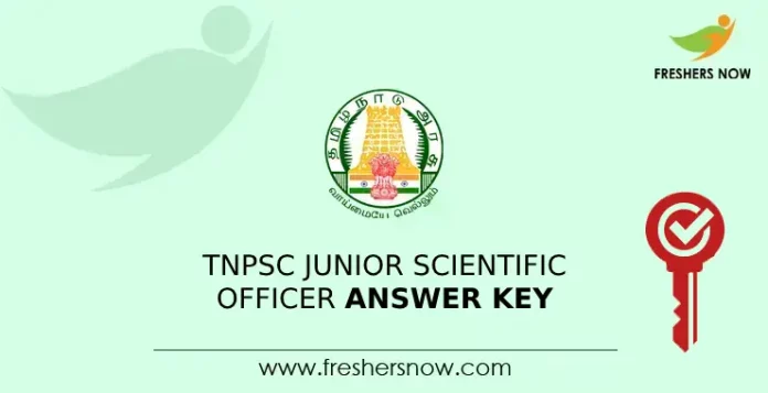 TNPSC Junior Scientific Officer Answer Key