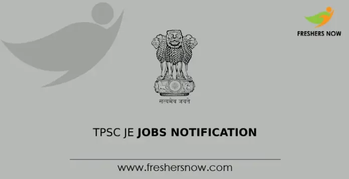 TPSC JE Jobs Notification