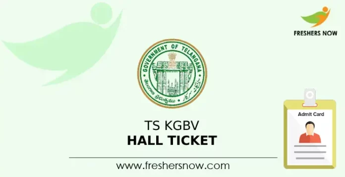 TS KGBV Hall Ticket