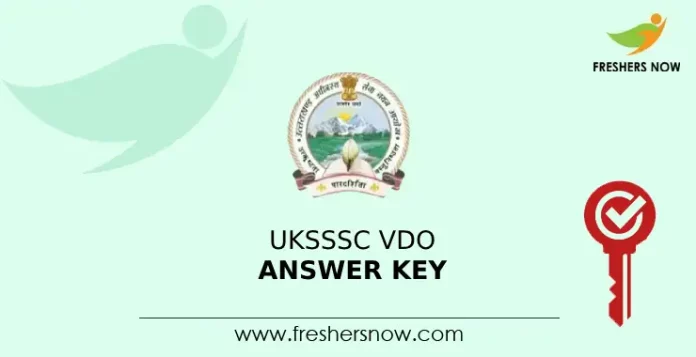 UKSSSC VDO Answer Key