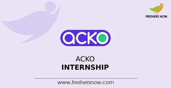 ACKO Internship