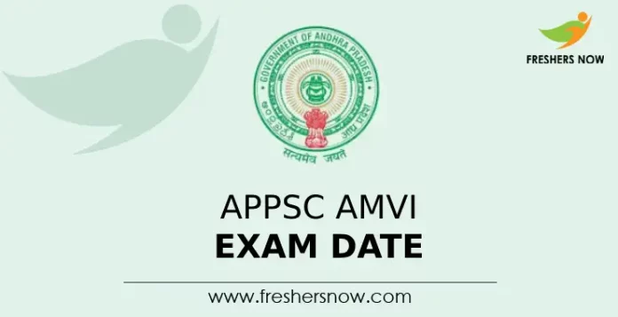 APPSC AMVI Exam Date