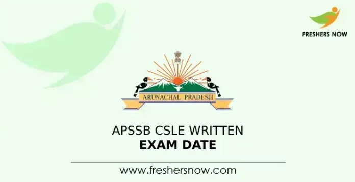 APSSB CSLE Written Exam Date