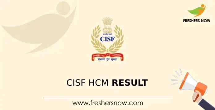 CISF HCM Result